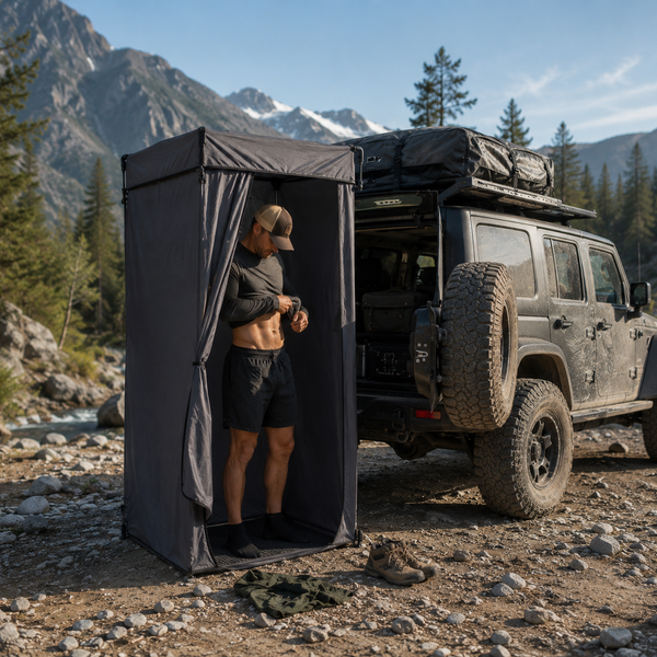 Outdoor Privacy Shower Shelter