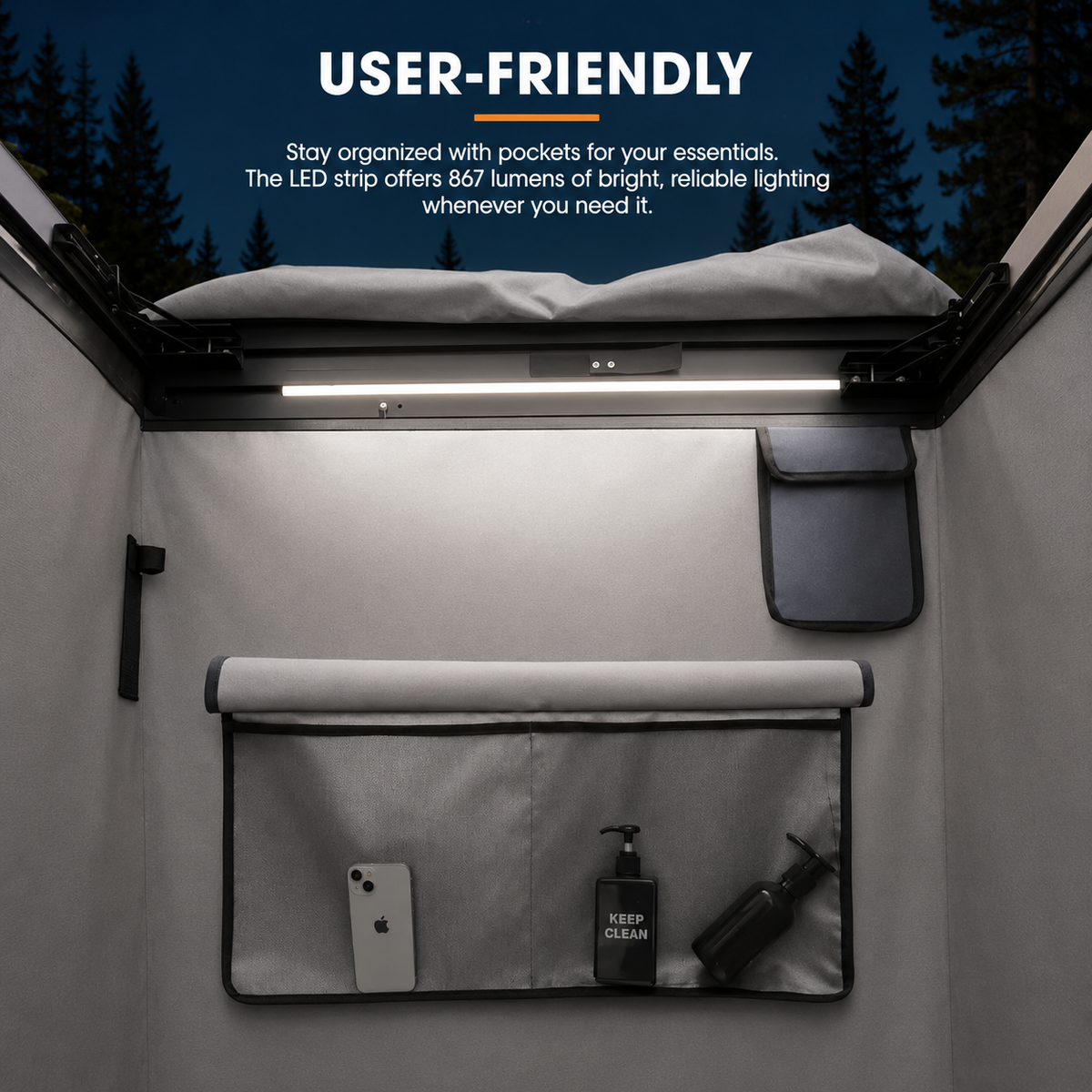 Outdoor Privacy Shower Shelter