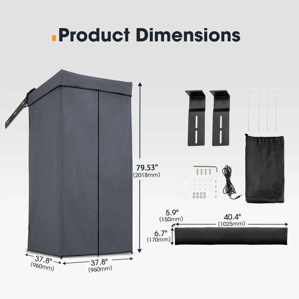 Outdoor Privacy Shower Shelter